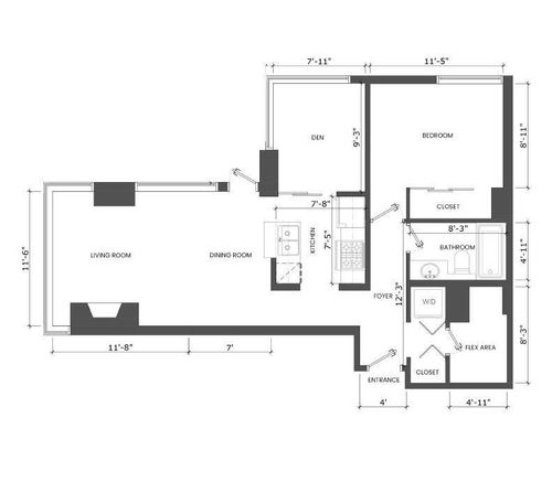 xx1-198 Aquarius Mews, Vancouver, BC, V6Z2Y4 | Card Image