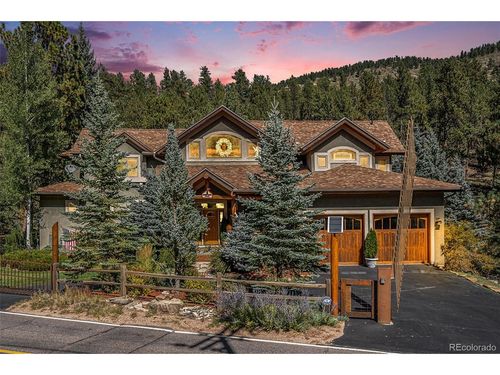 34403 Upper Bear Creek Rd, Evergreen, CO, 80439-7825 | Card Image