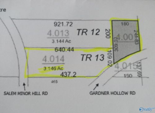 4.14 Acres Salem Minor Hill Rd, Lester, AL, 35647 | Card Image