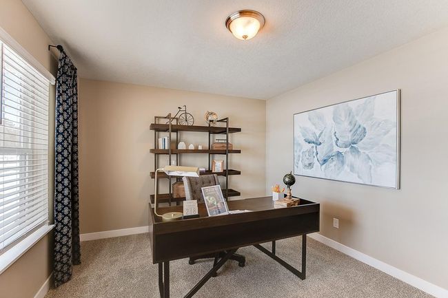 The flex room, adjacent to the entryway, very spacious. Model home photo, colors and selections may vary. | Image 8