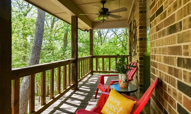 Wooden terrace with a ceiling fan | Image 23