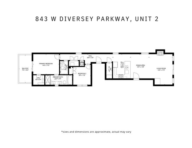 APT-2 - 843 W Diversey Pkwy, Home with 2 bedrooms, 2 bathrooms and 1 parking in CHICAGO IL | Image 20