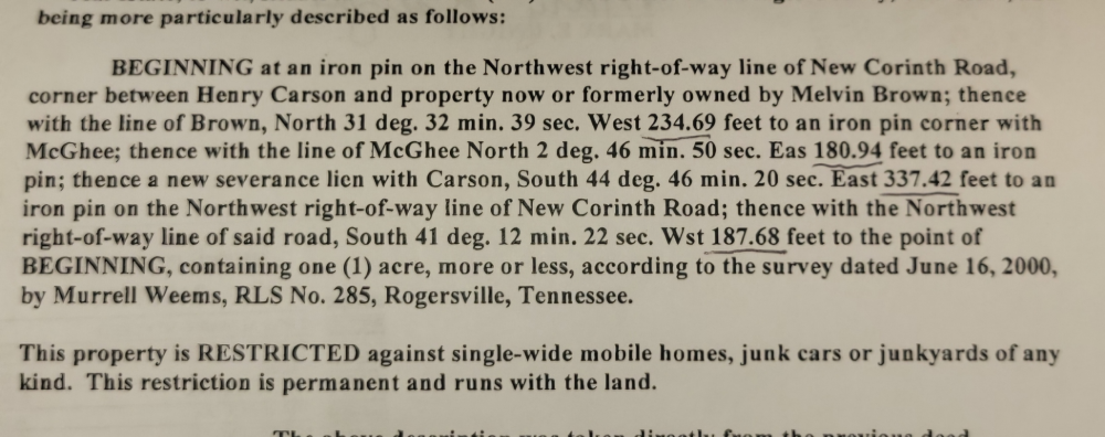 New Corinth Rd, Rutledge, TN 37861
