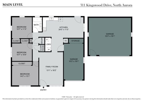 311 Kingswood Dr, North Aurora, IL, 60542-1553 | Card Image