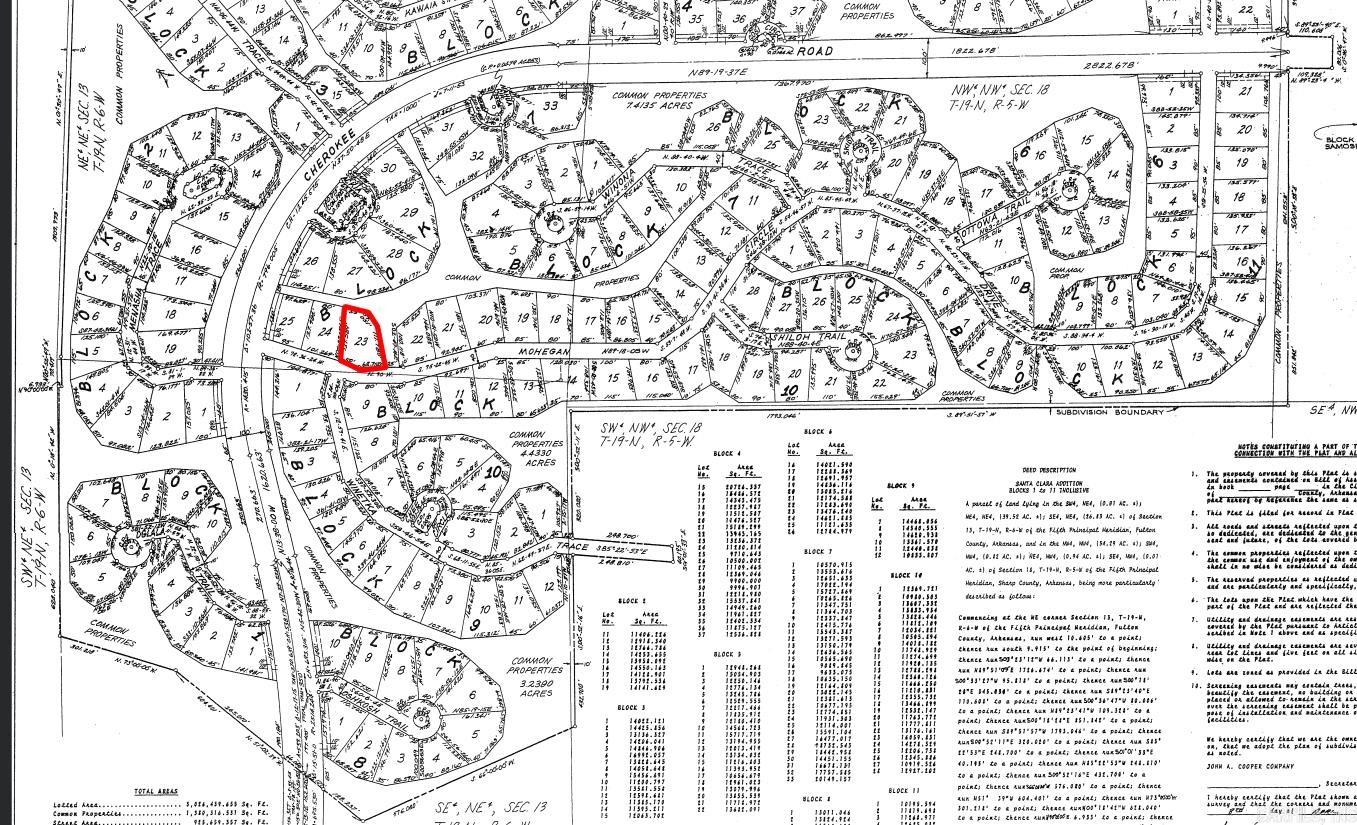 Land in Cherokee Village 2