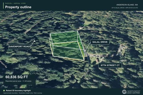 8714 Salal Dr, Anderson Island, WA, 98303 | Card Image