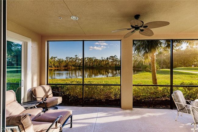 EXCELLENT SIZED COVERED LANAI WITH FAN! NOTICE THE ENTRY TO THE MASTER BEDROOM TO THE LEFT! | Image 4