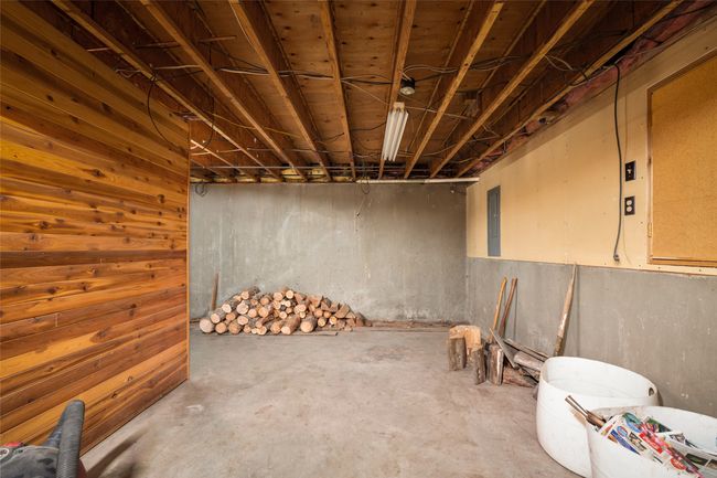 Unfinished basement with electric panel | Image 38