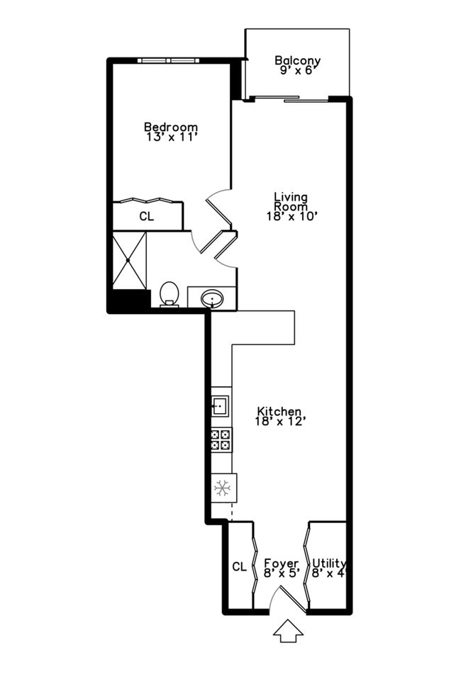 UNIT-404 - 3821 N Ashland Ave, Condo with 1 bedrooms, 1 bathrooms and 1 parking in Chicago IL | Image 12