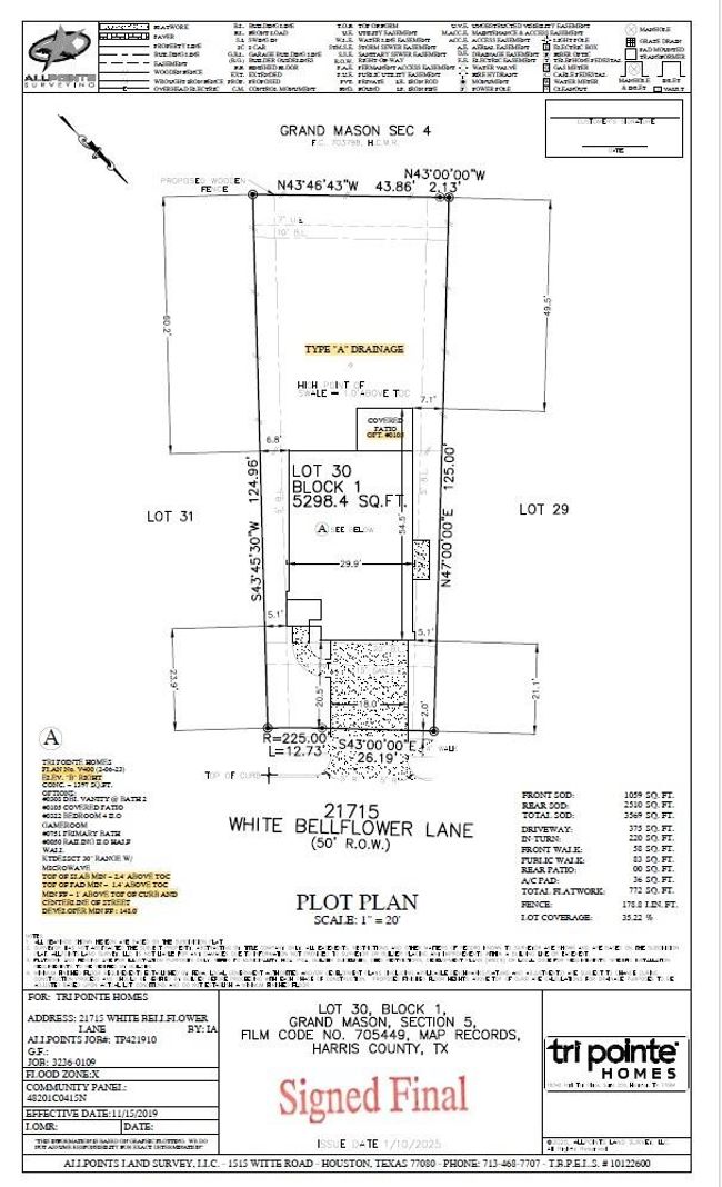 21715 White Bellflower Ln, House other with 4 bedrooms, 3 bathrooms and 2 parking in Cypress TX | Image 6