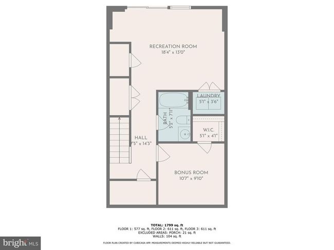 15318 Elizabeth Burbage Loop, Townhouse with 3 bedrooms, 4 bathrooms and null parking in WOODBRIDGE VA | Image 34