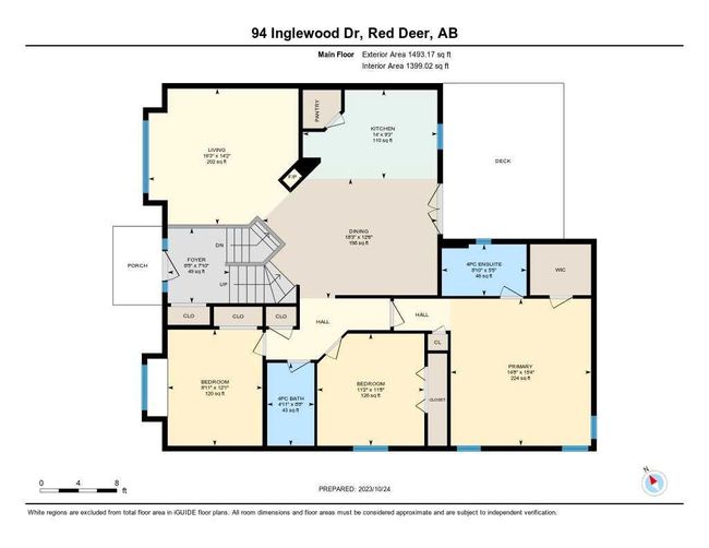 94 Inglewood Drive, Home with 5 bedrooms, 3 bathrooms and 2 parking in Red Deer AB | Image 48