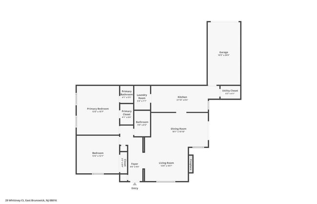 29 Whittney Ct, Townhouse with 2 bedrooms, 2 bathrooms and null parking in East Brunswick NJ | Image 47