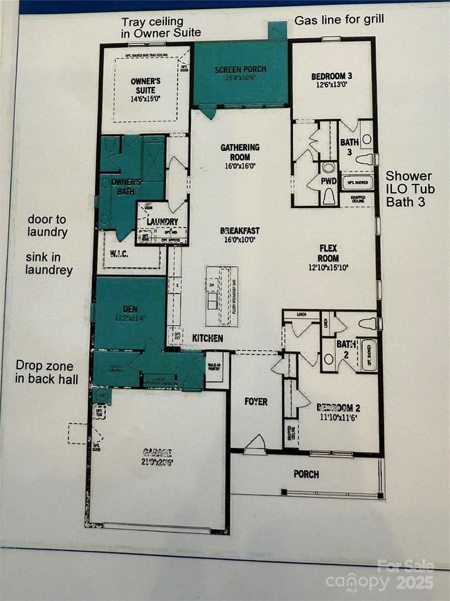 9662 Liberty Hill Dr, House other with 3 bedrooms, 4 bathrooms and null parking in Mint Hill NC | Image 48