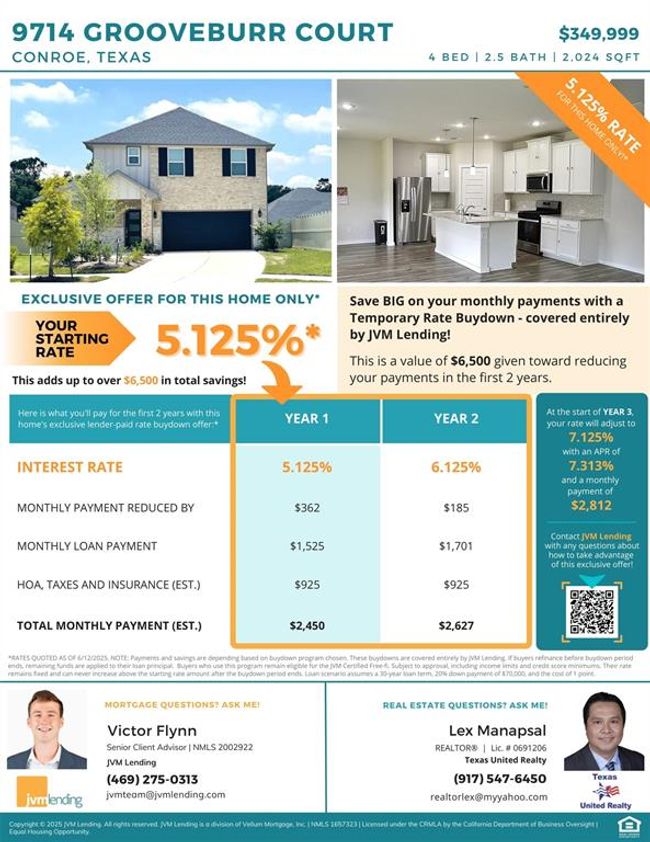 9714 Grooveburr Ct, House other with 4 bedrooms, 3 bathrooms and 2 parking in Conroe TX | Image 31
