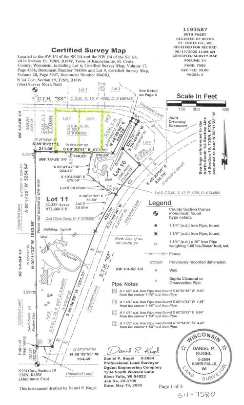 238 County Road Ss, River Falls, WI, 54022-5728 | Card Image