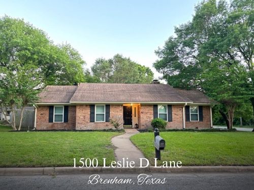 1500 Leslie D Ln, Brenham, TX, 77833-4311 | Card Image