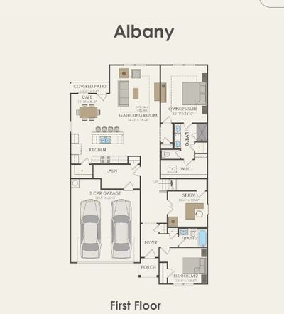 Pulte Homes, Albany floor plan | Image 2