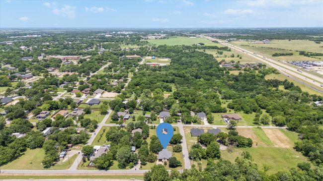 Drone / aerial view of a tree filled landscape | Image 28