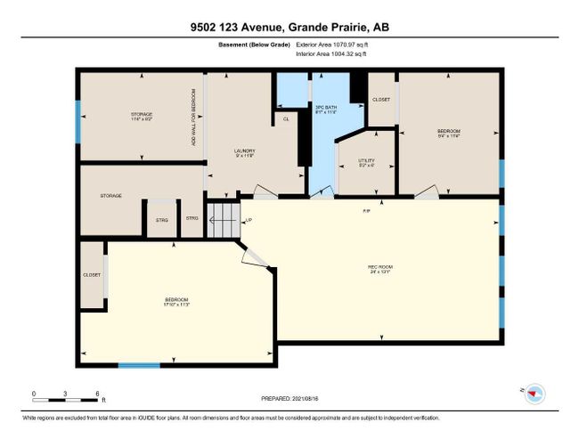 9502 123 Avenue, Home with 4 bedrooms, 2 bathrooms and 4 parking in Grande Prairie AB | Image 17