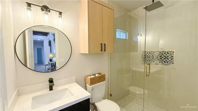 Full bath with vanity and a shower stall | Image 17