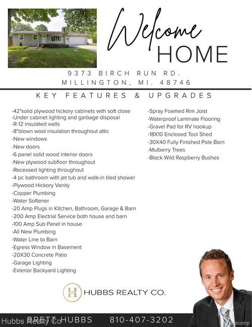 9373 Birch Run Rd, Millington, MI, 48746-9571 | Card Image