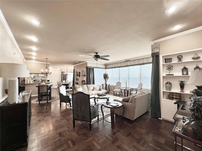 Living room, view from end of front entry area. | Image 4