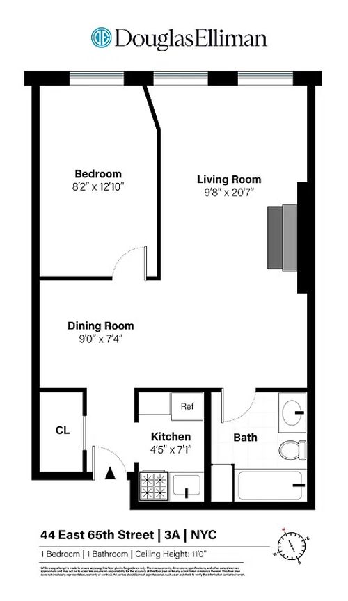 3a-44 E 65th St, New York, NY, 10065-7022 | Card Image