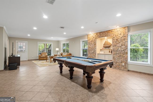 9985 High Falls Pointe, House other with 7 bedrooms, 5 bathrooms and 3 parking in Alpharetta GA | Image 47