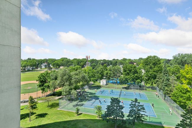Views overlooking the pickleball courts from your balcony | Image 10