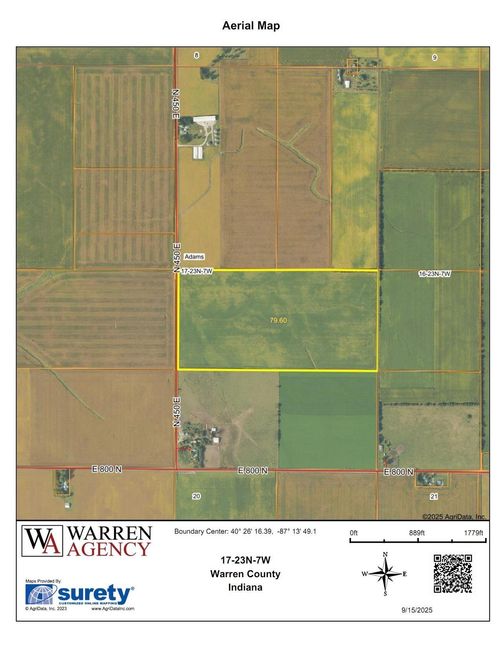 8300 N 450 East Road, Pine Village, IN, 47975 | Card Image