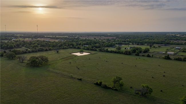 Aerial view at dusk featuring a rural view | Image 5