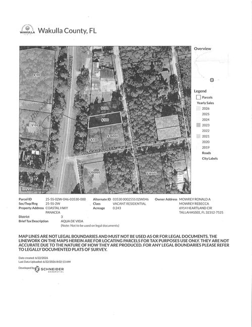 xxx Coastal Hwy, Panacea, FL, 32346 | Card Image