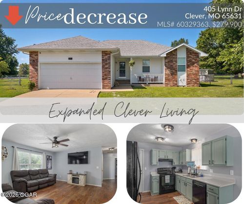 405 Lynn Dr, Clever, MO, 65631-6594 | Card Image