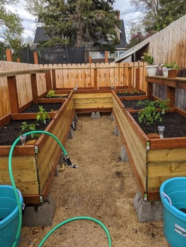 Raised Garden Beds in Fenced Area | Image 34