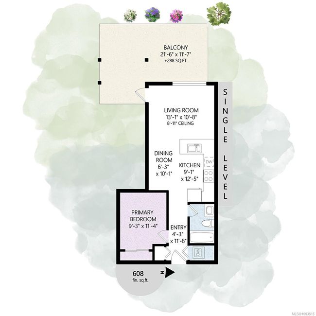 203 - 2655 Sooke Rd, Condo with 1 bedrooms, 1 bathrooms and 1 parking in Langford BC | Image 31