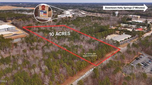 0 Thomas Mill Rd, Holly Springs, NC, 27540 | Card Image