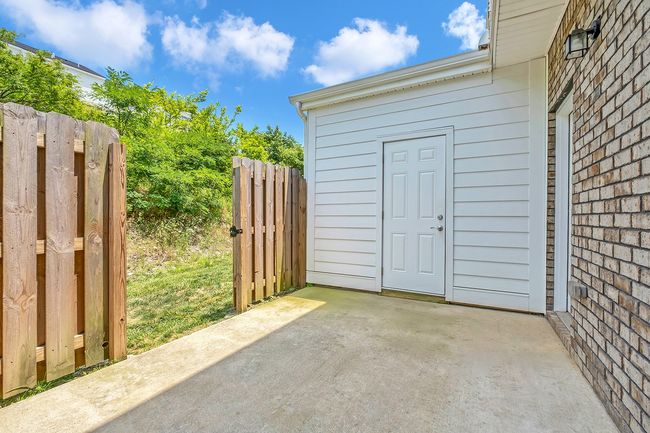 Privacy fence w/gate (backs up to undeveloped green space - ideal for pets) | Image 28