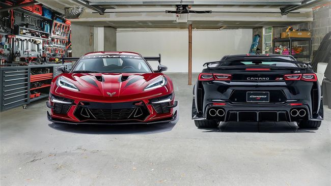 VIRTUALLY STAGED View of garage | Image 23