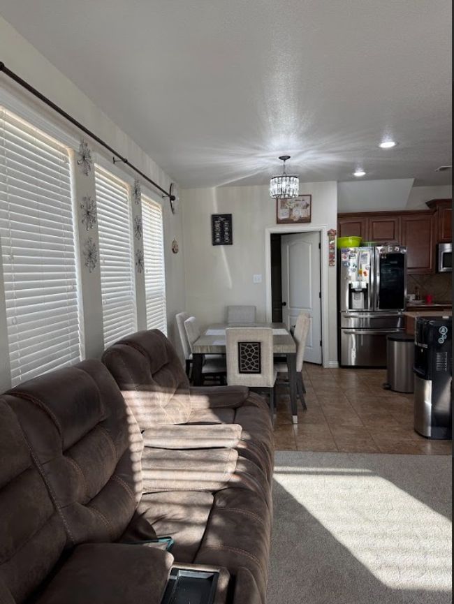View from living are to dining area. | Image 16