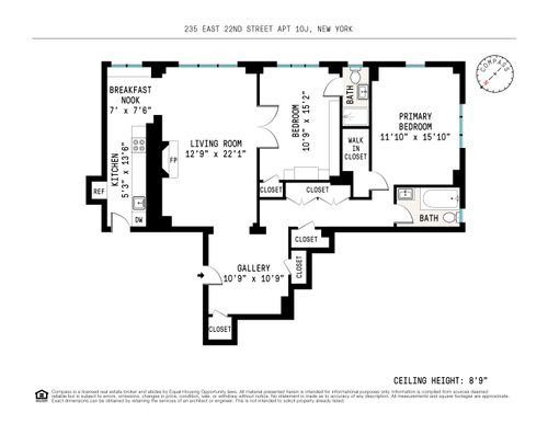 10j-235 E 22nd St, New York, NY, 10010-4637 | Card Image