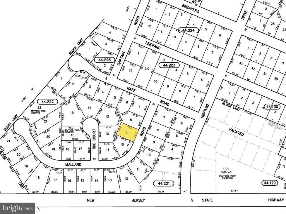 Land in MANAHAWKIN