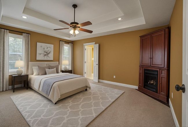 Virtually Staged Master Bedroom | Image 14