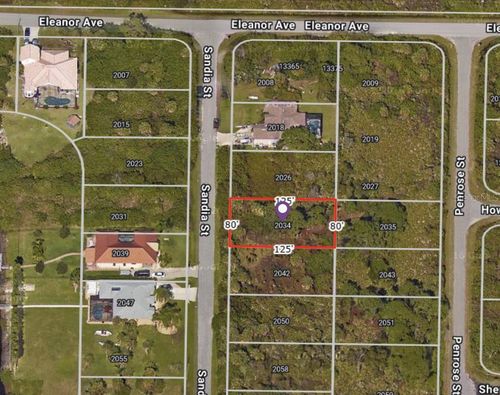 2034 Sandia Street, Port Charlotte, FL, 33953 | Card Image