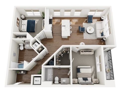 2br-201 & 301 Cayuga Park Lane, Ithaca-City, NY, 14850 | Card Image