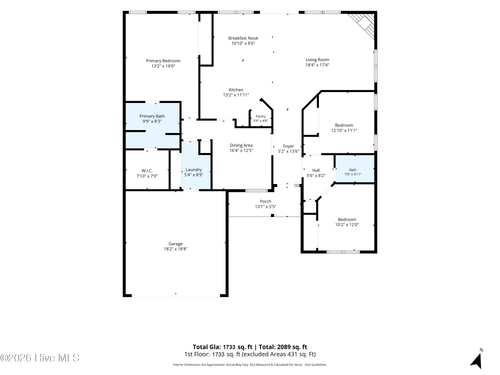100 Hickory Cir, Hampstead, NC, 28443-2533 | Card Image