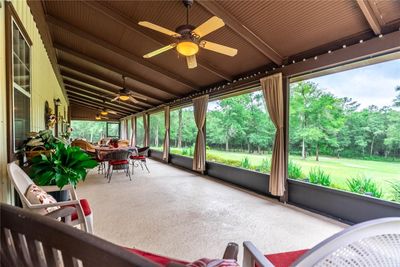 Lovely scenic view on the porch looking toward the South and West. This is privacy at its best! | Image 3