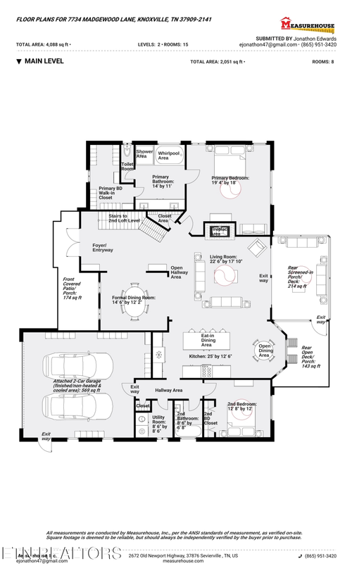 7733 Madgewood Ln, Knoxville, TN, 37909-2141 | Card Image
