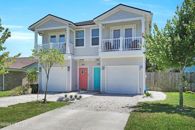 490 11th Avenue S, Townhouse with 4 bedrooms, 2 bathrooms and null parking in Jacksonville Beach FL | Image 1