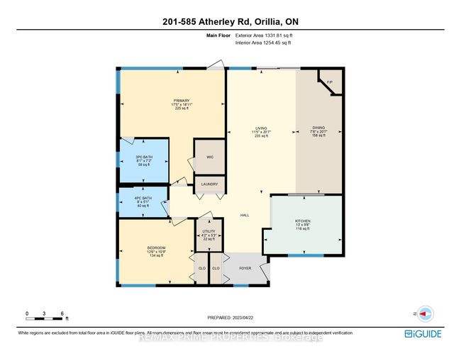 201 - 585 Atherley Rd, Condo with 2 bedrooms, 2 bathrooms and null parking in Orillia ON | Image 39